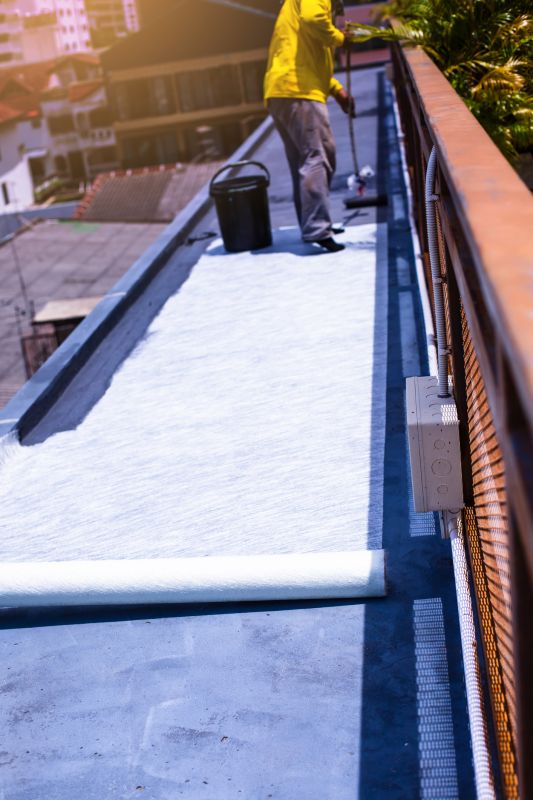 Waterproofed Roof Surface
